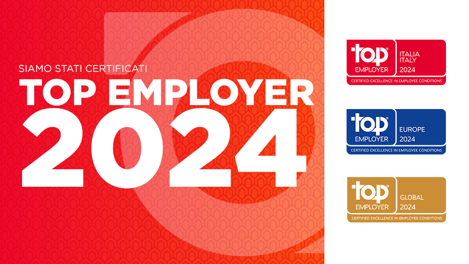 banner Top Employer Saint-Gobain Italia