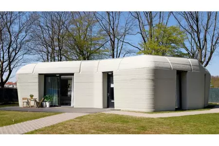 Casa Monofamiliare realizzata in calcestruzzo stampato in 3D