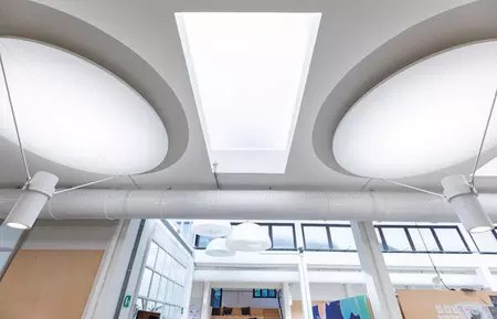 Controsoffitto Acustico in Lana di Vetro 